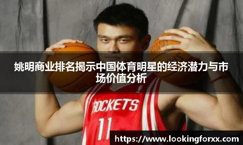姚明商业排名揭示中国体育明星的经济潜力与市场价值分析